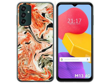 Funda Silicona para Samsung Galaxy M13 4G diseño Mármol 12 Dibujos