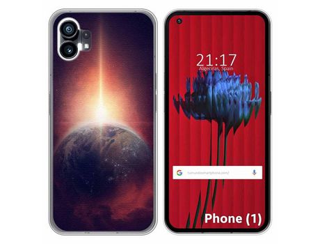 Funda Silicona para Nothing Phone 1 diseño Tierra Dibujos
