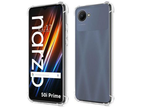 Funda Silicona Antigolpes Transparente para Realme Narzo 50i Prime