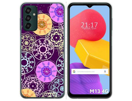 Funda Silicona para Samsung Galaxy M13 4G diseño Radial Dibujos