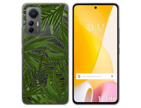 Funda Silicona Transparente para Xiaomi 12 Lite 5G diseño Jungla Dibujos
