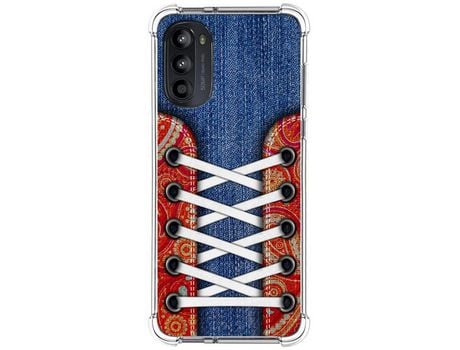 Funda Silicona Antigolpes para Motorola Moto G52 4G diseño Zapatillas 11 Dibujos