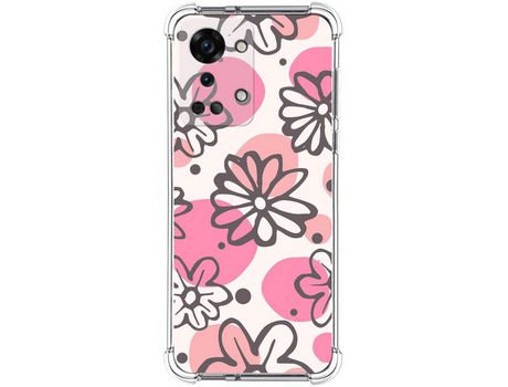 Funda Silicona Antigolpes para OnePlus Nord 2T 5G diseño Flores 09 Dibujos