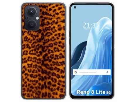 Funda Silicona para Oppo Reno 8 Lite 5G diseño Animal 03 Dibujos