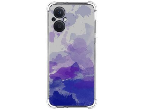 Funda Silicona Antigolpes para Oppo Reno 8 Lite 5G diseño Acuarela 09 Dibujos