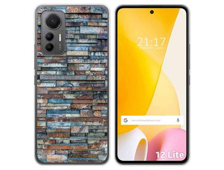 Funda Silicona para Xiaomi 12 Lite 5G diseño Ladrillo 05 Dibujos