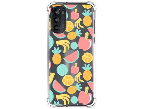 Funda Silicona Antigolpes para Motorola Moto G52 4G diseño Frutas 02 Dibujos