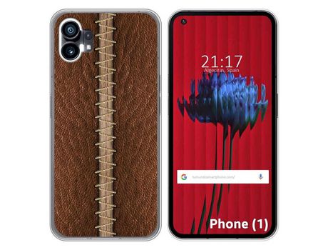 Funda Silicona para Nothing Phone 1 diseño Cuero 01 Dibujos
