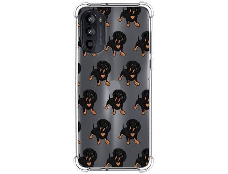 Funda Silicona Antigolpes para Motorola Moto G52 4G diseño Perros 10 Dibujos