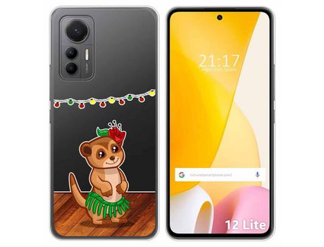 Funda Silicona Transparente para Xiaomi 12 Lite 5G diseño Suricata Dibujos