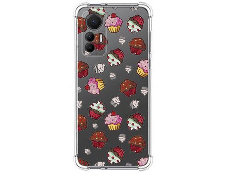 Funda Silicona Antigolpes para Xiaomi 12 Lite 5G diseño Muffins Dibujos