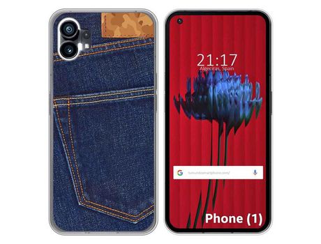 Funda Silicona para Nothing Phone 1 diseño Vaquero Dibujos
