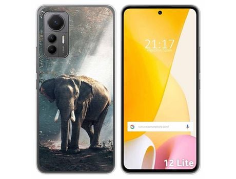 Funda Silicona para Xiaomi 12 Lite 5G diseño Elefante Dibujos