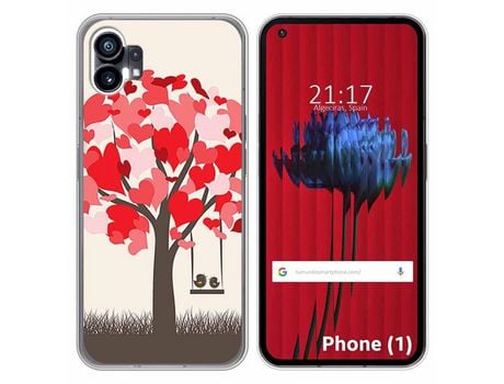 Funda Silicona para Nothing Phone 1 diseño Pajaritos Dibujos
