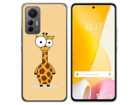Funda Silicona para Xiaomi 12 Lite 5G diseño Jirafa Dibujos