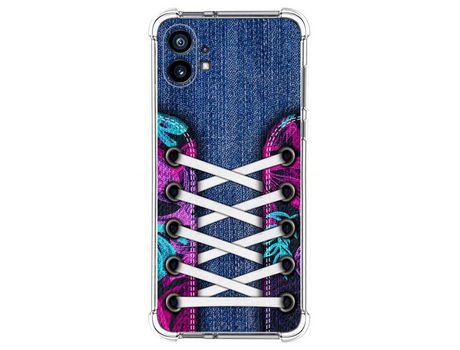 Funda Silicona Antigolpes para Nothing Phone 1 diseño Zapatillas 06 Dibujos