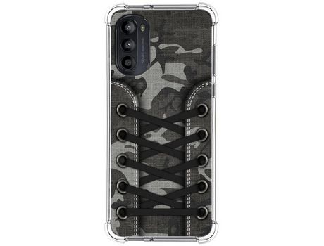 Funda Silicona Antigolpes para Motorola Moto G52 4G diseño Zapatillas 15 Dibujos