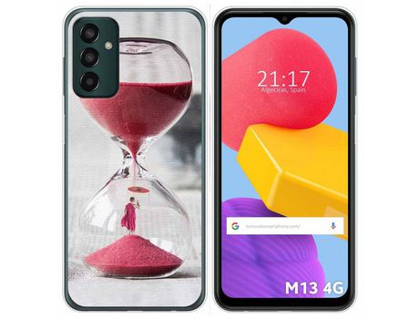 Funda Silicona para Samsung Galaxy M13 4G diseño Reloj Dibujos