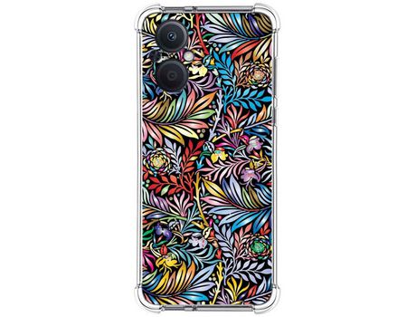 Funda Silicona Antigolpes para Oppo Reno 8 Lite 5G diseño Flores 04 Dibujos