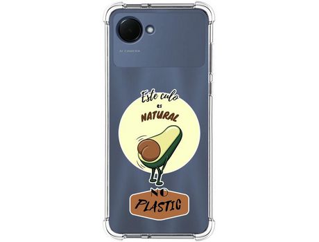Funda Silicona Antigolpes para Realme Narzo 50i Prime diseño Culo Natural Dibujos