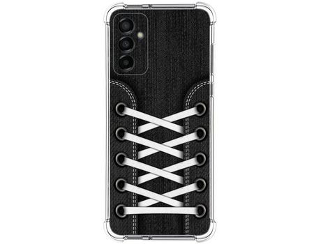 Funda Silicona Antigolpes para Samsung Galaxy M13 4G diseño Zapatillas 02 Dibujos