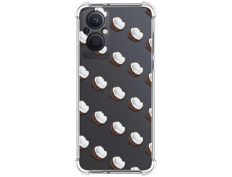 Funda Silicona Antigolpes para Oppo Reno 8 Lite 5G diseño Cocos Dibujos