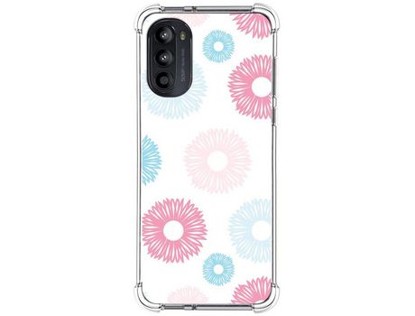 Funda Silicona Antigolpes para Motorola Moto G52 4G diseño Flores 06 Dibujos