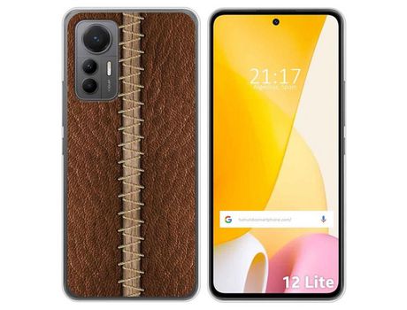 Funda Silicona para Xiaomi 12 Lite 5G diseño Cuero 01 Dibujos
