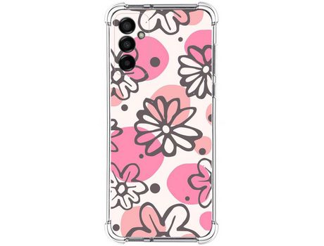 Funda Silicona Antigolpes para Samsung Galaxy M13 4G diseño Flores 09 Dibujos