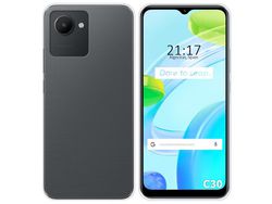 Funda Silicona Gel TPU Transparente para Realme C30