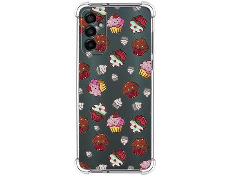 Funda Silicona Antigolpes para Samsung Galaxy M13 4G diseño Muffins Dibujos