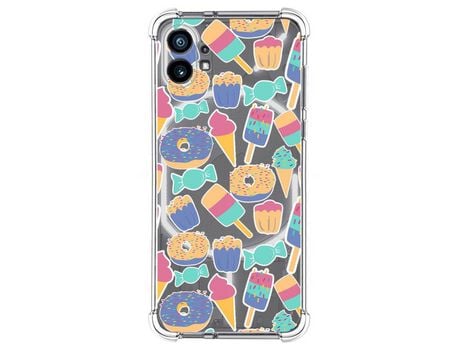 Funda Silicona Antigolpes para Nothing Phone 1 diseño Dulces 02 Dibujos