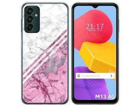 Funda Silicona para Samsung Galaxy M13 4G diseño Mármol 03 Dibujos