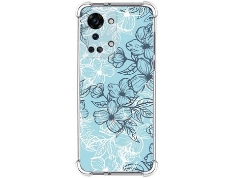 Funda Silicona Antigolpes para OnePlus Nord 2T 5G diseño Flores 03 Dibujos