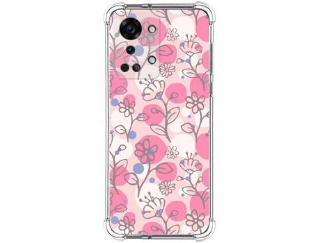 Funda Silicona Antigolpes para OnePlus Nord 2T 5G diseño Flores 07 Dibujos