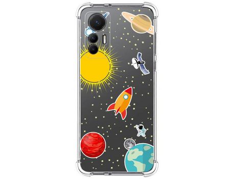 Funda Silicona Antigolpes para Xiaomi 12 Lite 5G diseño Espacio Dibujos