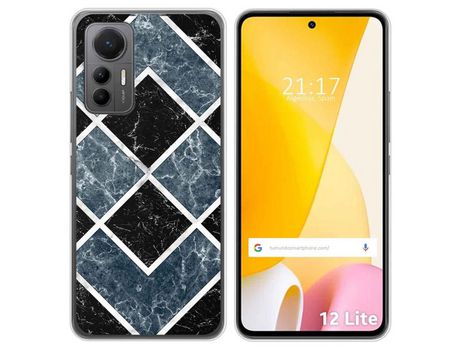 Funda Silicona para Xiaomi 12 Lite 5G diseño Mármol 06 Dibujos