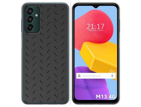 Funda Silicona para Samsung Galaxy M13 4G diseño Metal Dibujos