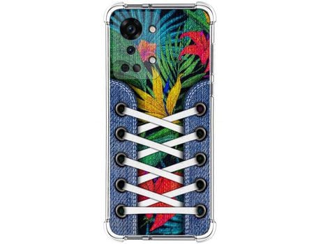 Funda Silicona Antigolpes para OnePlus Nord 2T 5G diseño Zapatillas 12 Dibujos