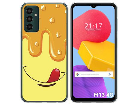 Funda Silicona para Samsung Galaxy M13 4G diseño Helado Vainilla Dibujos