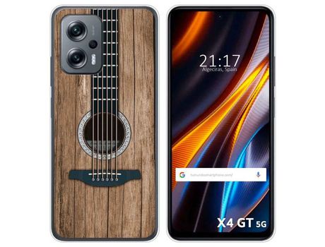 Funda Silicona para Xiaomi Poco X4 GT 5G diseño Madera 11 Dibujos