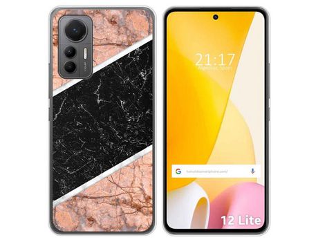 Funda Silicona para Xiaomi 12 Lite 5G diseño Mármol 07 Dibujos