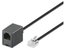 Cable telefónicos GOOBAY 3m RJ-11 Cable