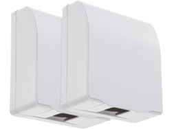 Caja Protectora Impermeable Para Placas De Enchufes De 86 Mm, Pvc Blanco, Revestimiento A Prueba De Salpicaduras, Paquete De 2