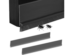 Juego De 2 Burletes Inferiores 53 Mm, Fácil Instalación, Duradero, Resistente