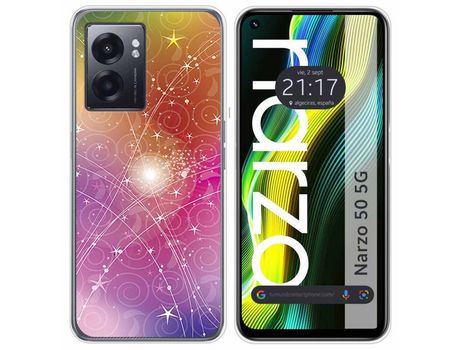 Funda para Realme Narzo 50 5g TUMUNDOSMARTPHONE Dibujos Abstrato Multicolor