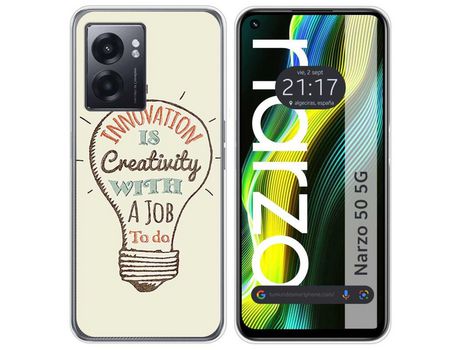 Funda para Realme Narzo 50 5g TUMUNDOSMARTPHONE Dibujos Creativity Multicolor
