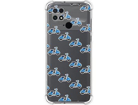 Funda para Xiaomi Poco C40 TUMUNDOSMARTPHONE Dibujos Anti Golpes Scooter Multicolor