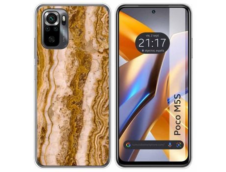 Funda para Xiaomi Poco M5S TUMUNDOSMARTPHONE Dibujos Mármol 10 Multicolor
