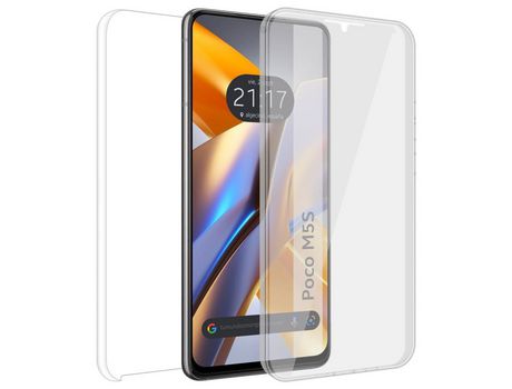 Funda para Xiaomi Poco M5S TUMUNDOSMARTPHONE 360 Transparente